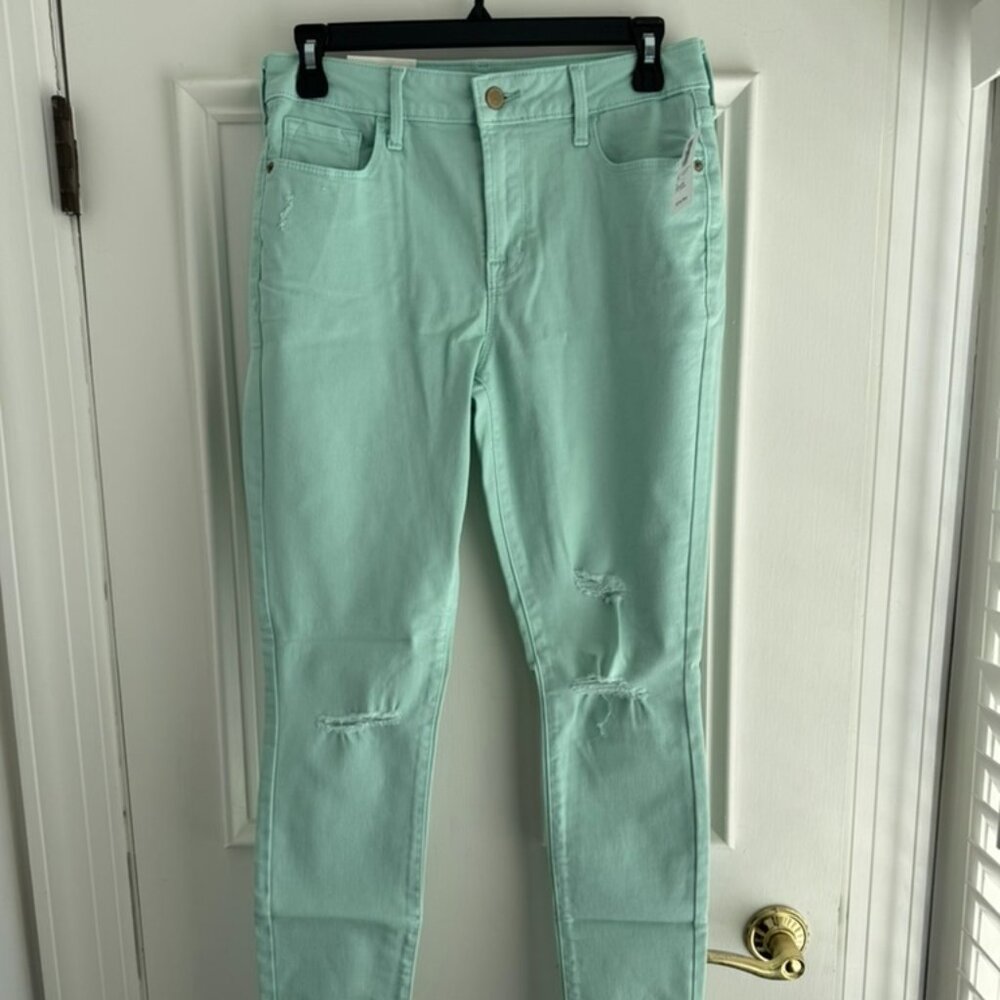 Old Navy Rockstar Mid-Rise Super Skinny Jeans